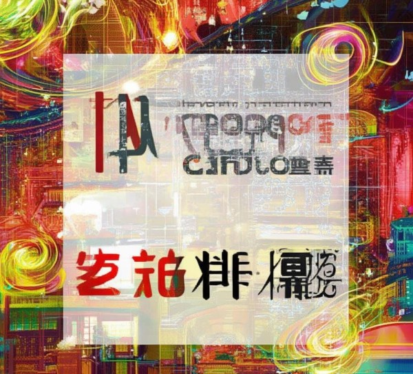 中南数字文化创博会海报，创意与文化的碰撞