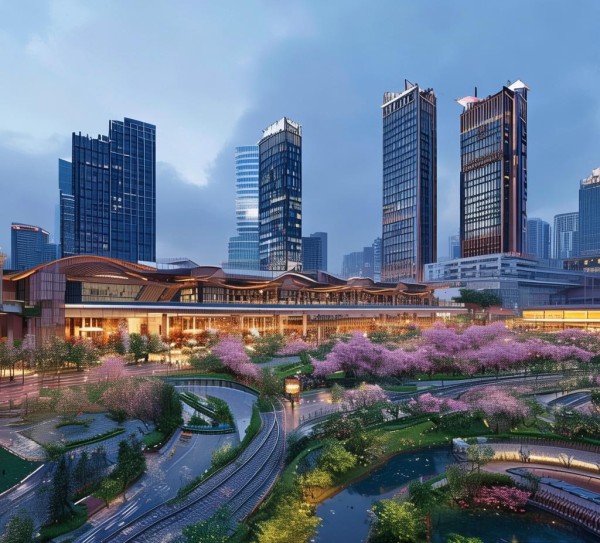 成都东站商业生态新图景，交通枢纽与商业区协同发展