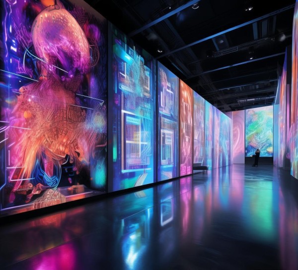 数字艺术展，创意与现代设计的全面展现