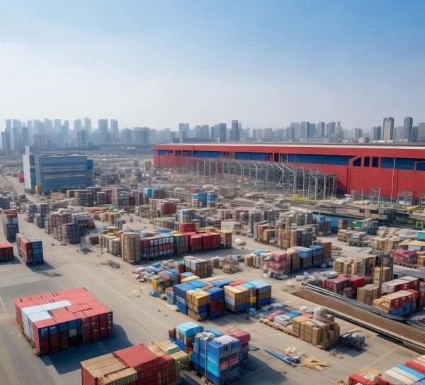 辽中跨境电商物流中心，连接经济的 forwarding枢纽