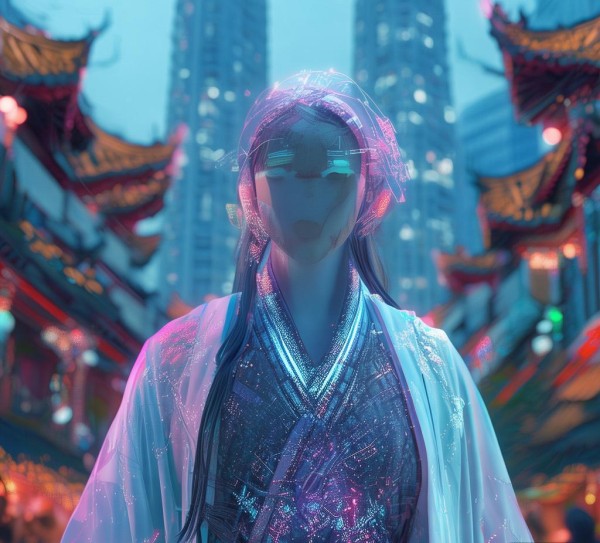 福州数字人，未来与现实的交织