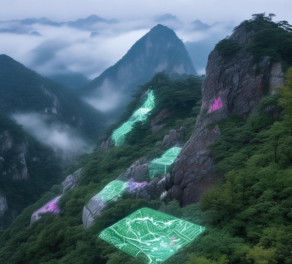 自然与艺术的奇妙融合—嵩山数字藏品艺术展