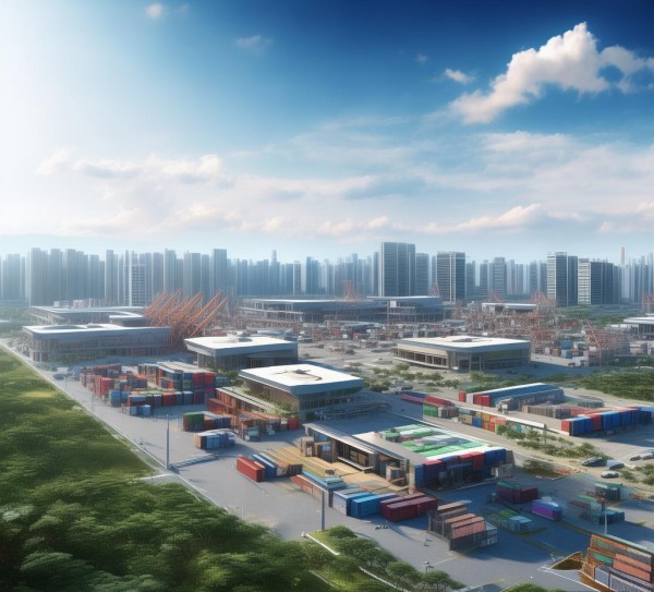 开远市跨境电商物流园，开放新天地，繁荣未来