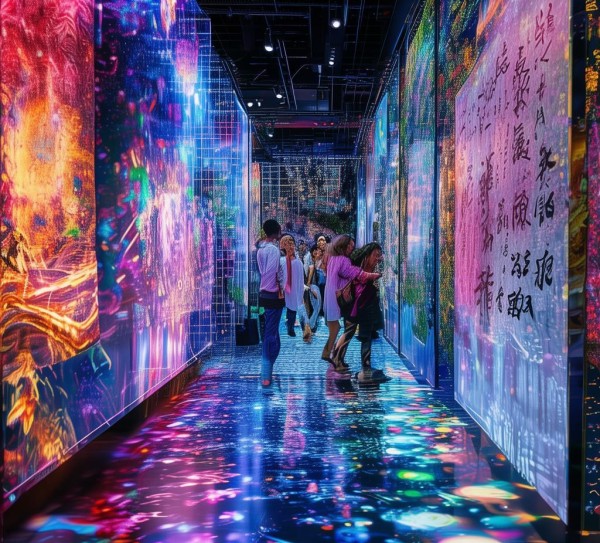 太原数字艺术展，数字技术与传统艺术的融合