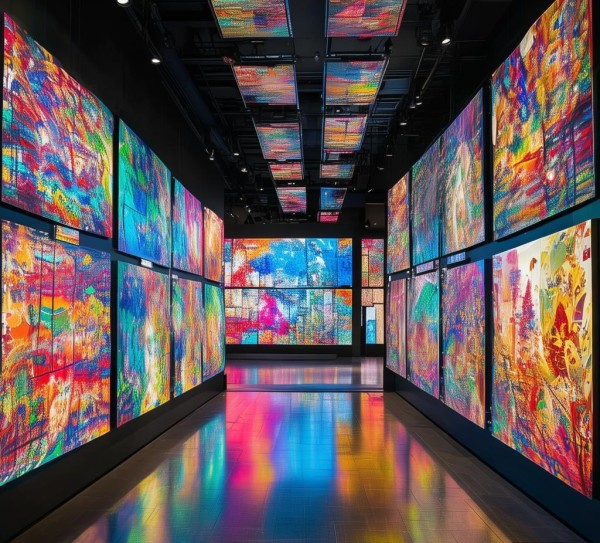 商丘万达数字油画展，一场视觉盛宴，永不停歇