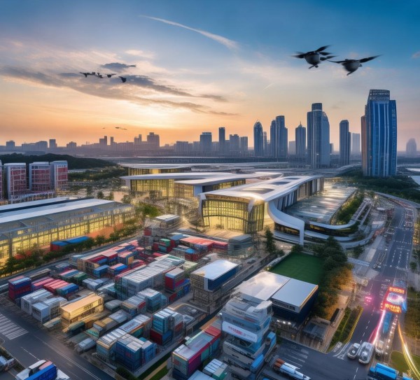 珠海电商跨境物流中心，助力 regional economic growth