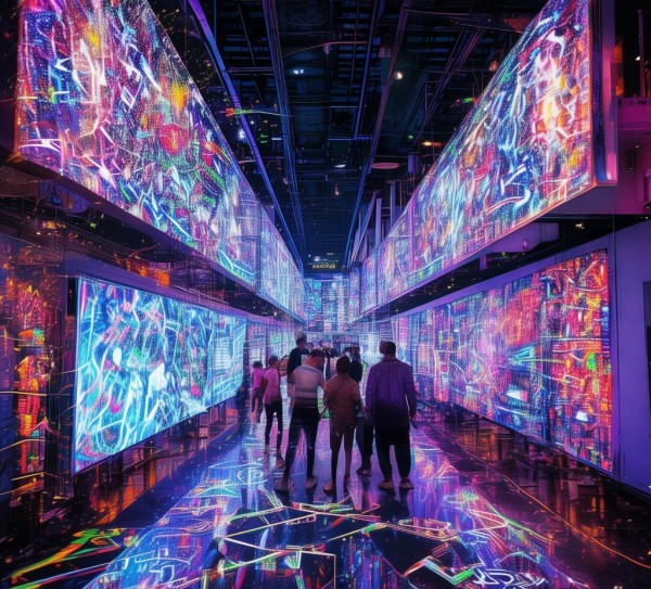 宁波数字媒体艺术展，数字技术与传统艺术的交融之旅