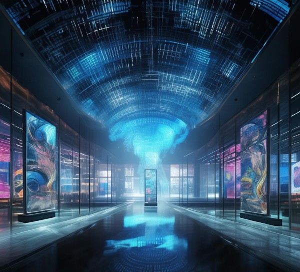 横空广展开数字科技 展厅！