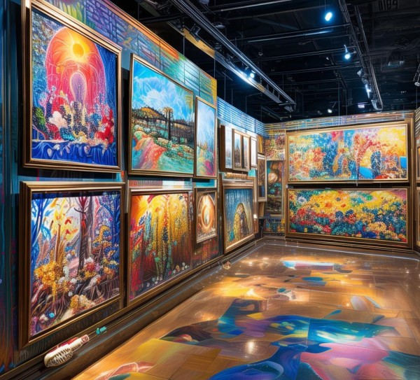长垣数字油画展，一场视觉盛宴