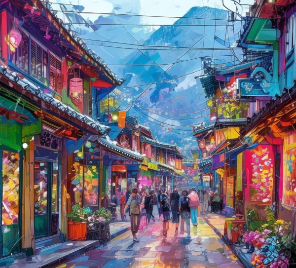 延吉数字油画，一场视觉盛宴，不容错过！
