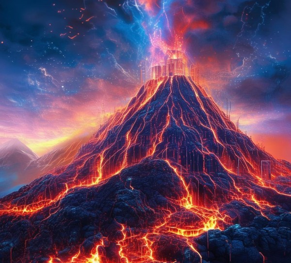 熔接数字之火，探索火山奥秘