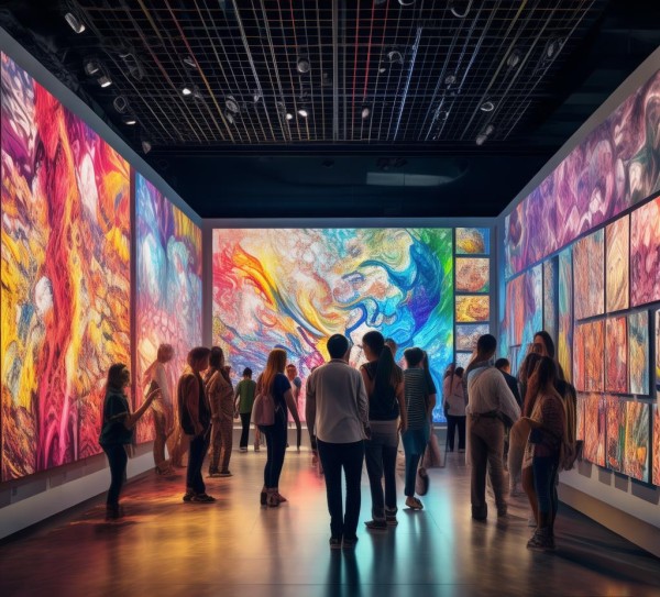 靖江数字油画艺术展—年度盛事