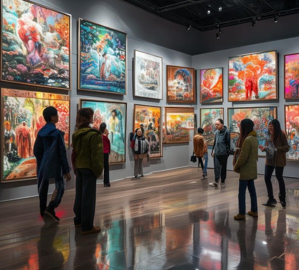 虞城数字油画展