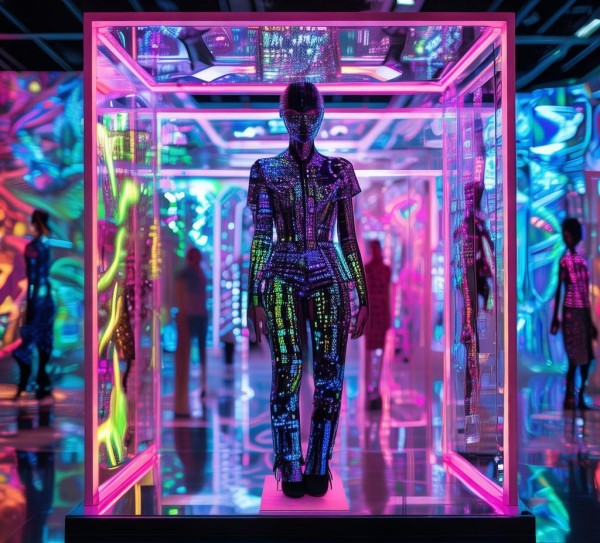 数字造型展，科技与时尚的完美结合