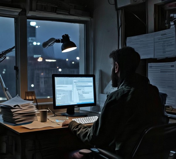 夜班 worker’s daily grind:the logistics of a day in the digital age