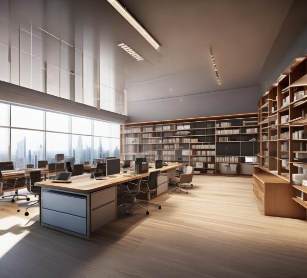 顶级商务风视觉盛宴，Your Perfect Business Space in One Image!