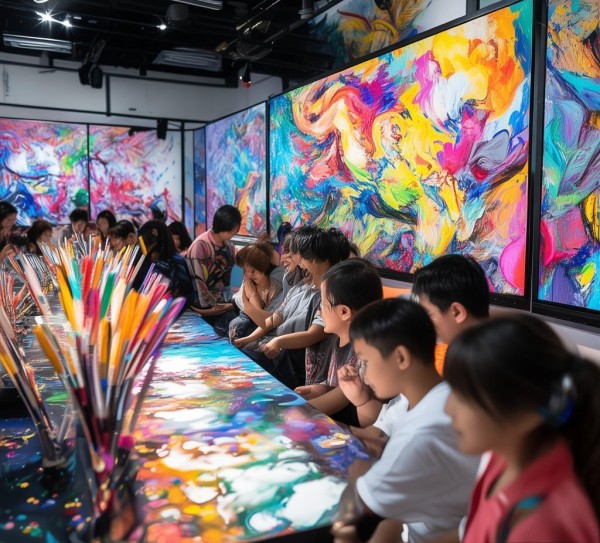 洛阳diy数字油画，一场充满艺术与生活的艺术盛宴