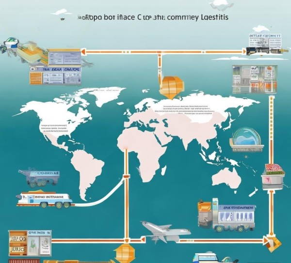物流图，跨境电商物流的图解指南