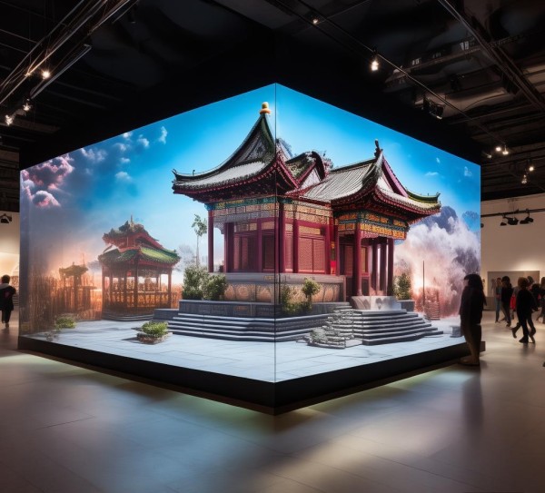 山西古建数字艺术展 山西古建数字艺术展