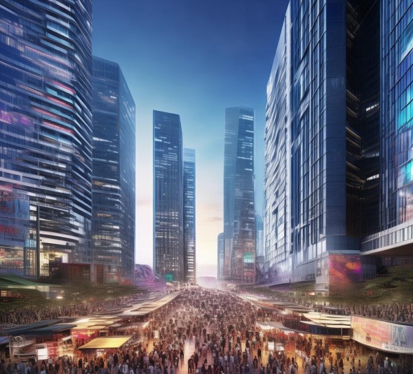 桥头堡国际商务区，经济与市场的双重驱动