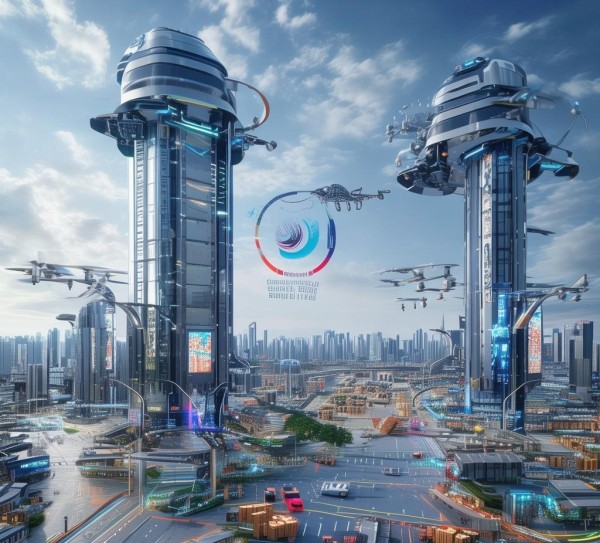 跨境电商物流园，连接未来，成就未来